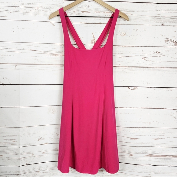 Outdoor Voices | Cross Back Pitaya Hot Pink Athletic Dress NWT - Picture 4 of 9